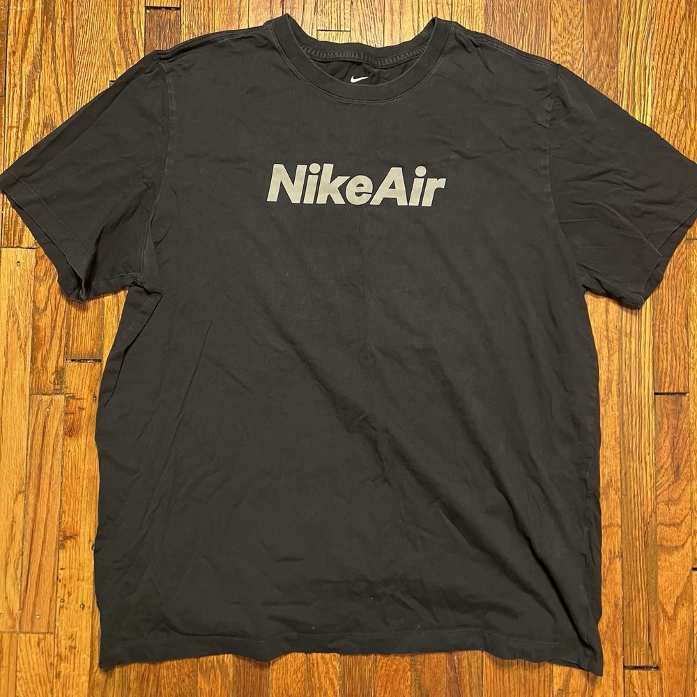 Nike Air Script T Shirt Size XL Black White EUC